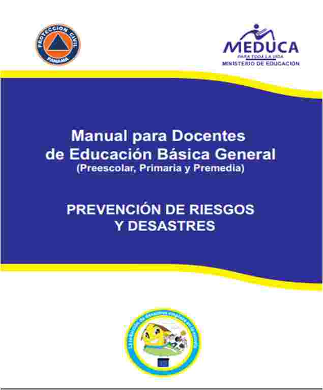 Manual De Prevención De Riesgos Y Desastres Para Docentes | Guao